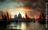 Santa Maria della Salute, Sunset by William Stanley Haseltine